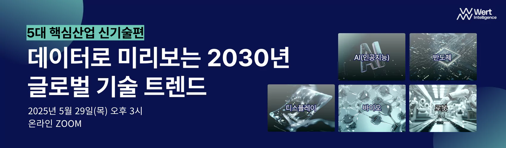 [워트인텔리전스] 데이터로 미리보는 2030년 글로벌 기술 트렌드