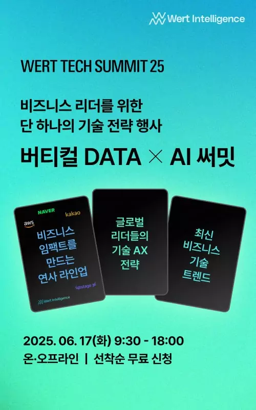 WERT TECH SUMMIT 25 : IP DATA X AI